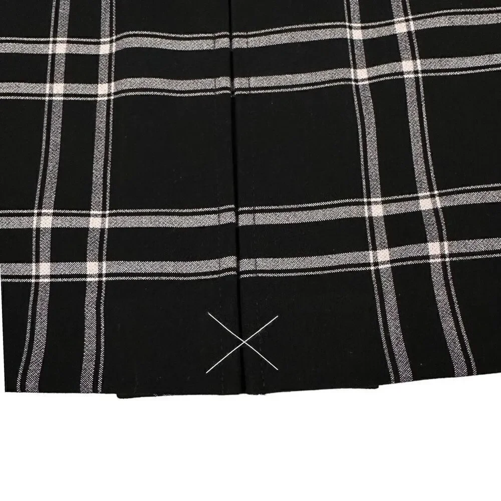 Loft Plaid Pencil Skirt size 8T NEW